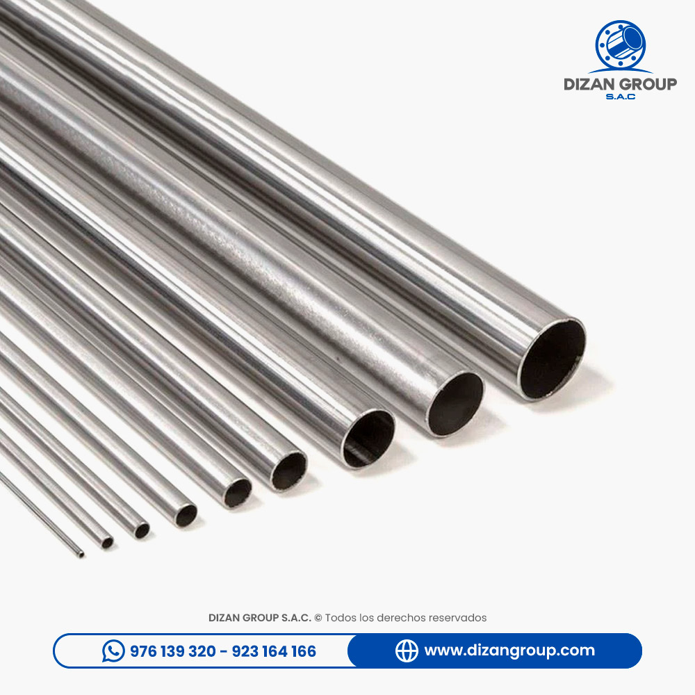 Tubo de acero con costura SCH-10 C-304L x 6MT