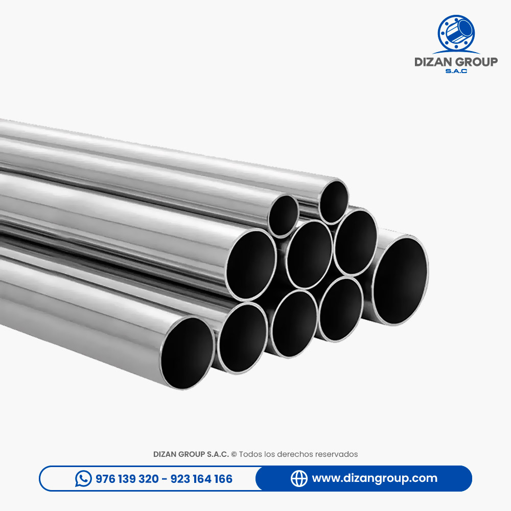 Tubo de acero sin costura SCH-10 C-304L x 6MT