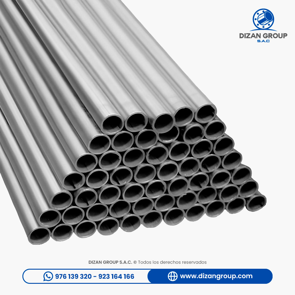 Tubo de acero sin costura SCH-40 C-304L x 6MT