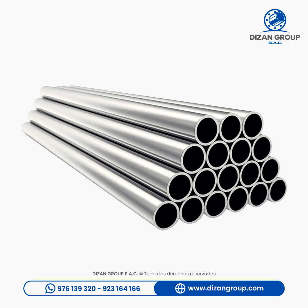 Tubo de acero sin costura SCH-80 C-304L x 6MT